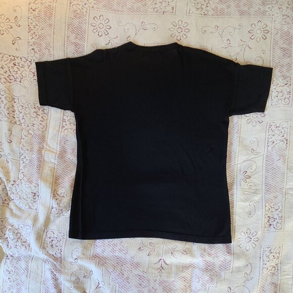 Linda Allard Ellen Tracy black rayon pullover - Picture 3 of 4